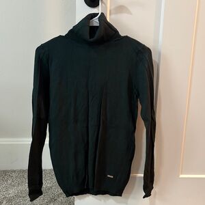 Calvin Klein Dark Green Turtleneck Sweater